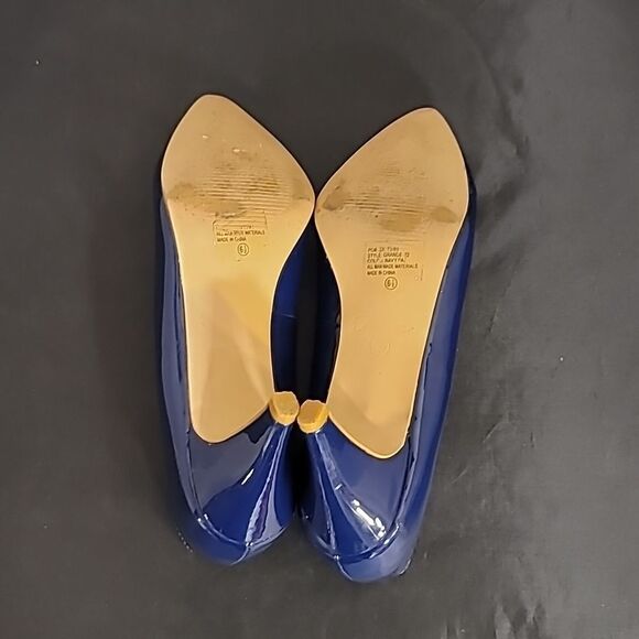 FOREVER ABUREE-16 PATENT LOW HEEL POINTED TOE DRESS HEEL WOMEN"S SHOE - Picture 12 of 13